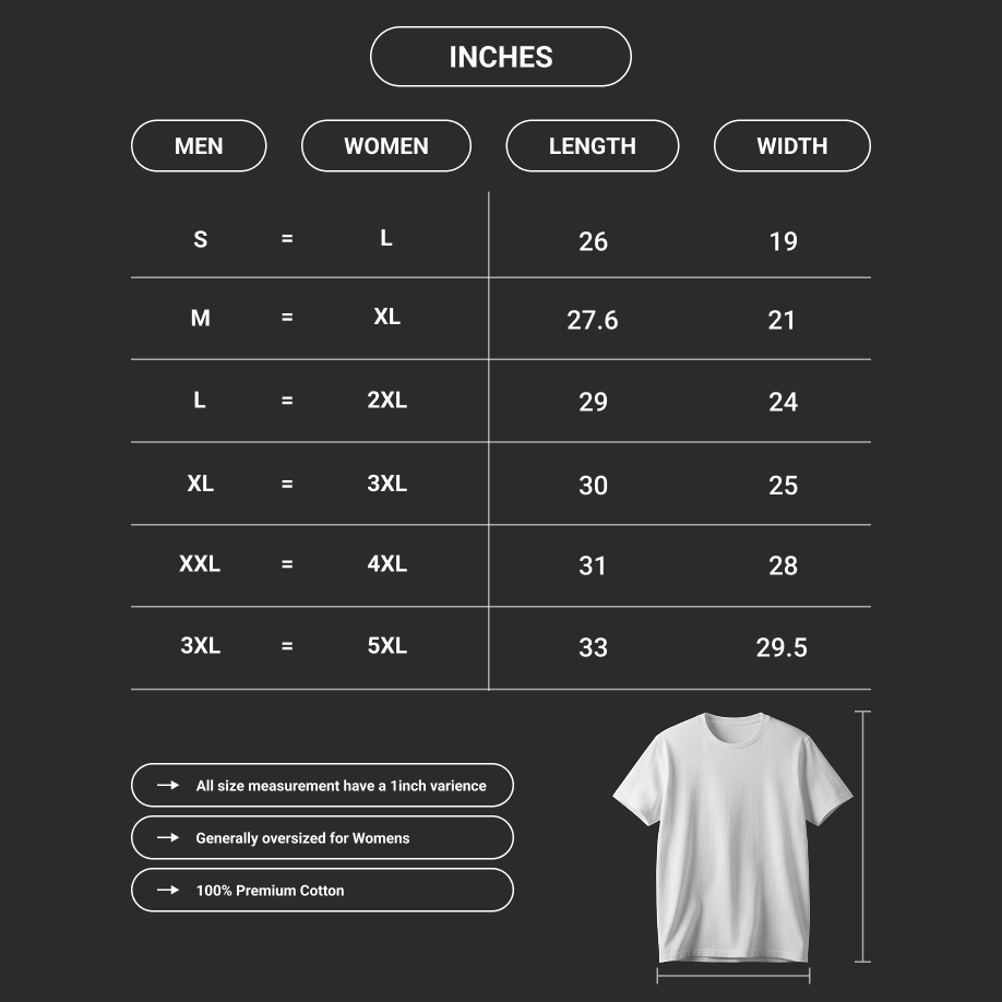 Women’s Size Chart