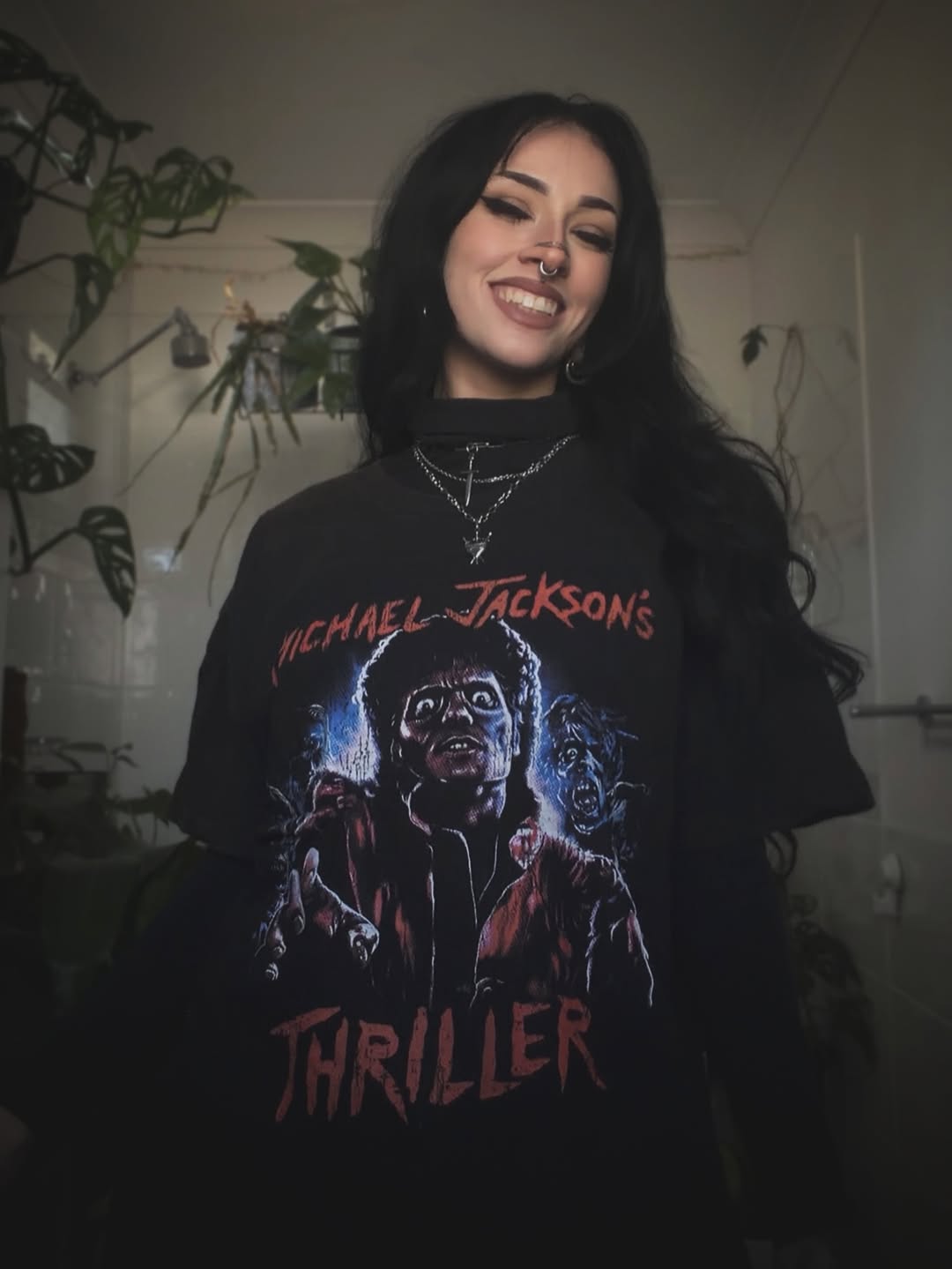 Michael Jackson's Thrilller - Vintage Black Tshirt – Strike