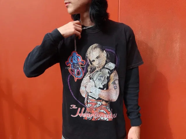 Hbk Wrestlemania XII - 1996 Vintage Washed Black T-Shirt – Strike