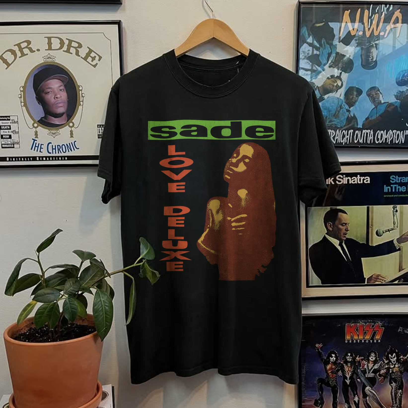 92 Sade Love Deluxe Washed Black Tee – Strike Anywhere Vintage