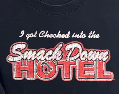 Smackdown Hotel The Rock Washed Black Tee