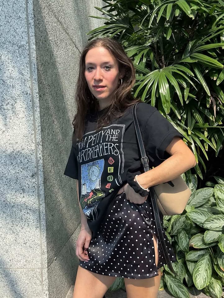 1989 Tom Petty & The Heartbreakers 'Strange Behavior Tour' Washed Black T-Shirt