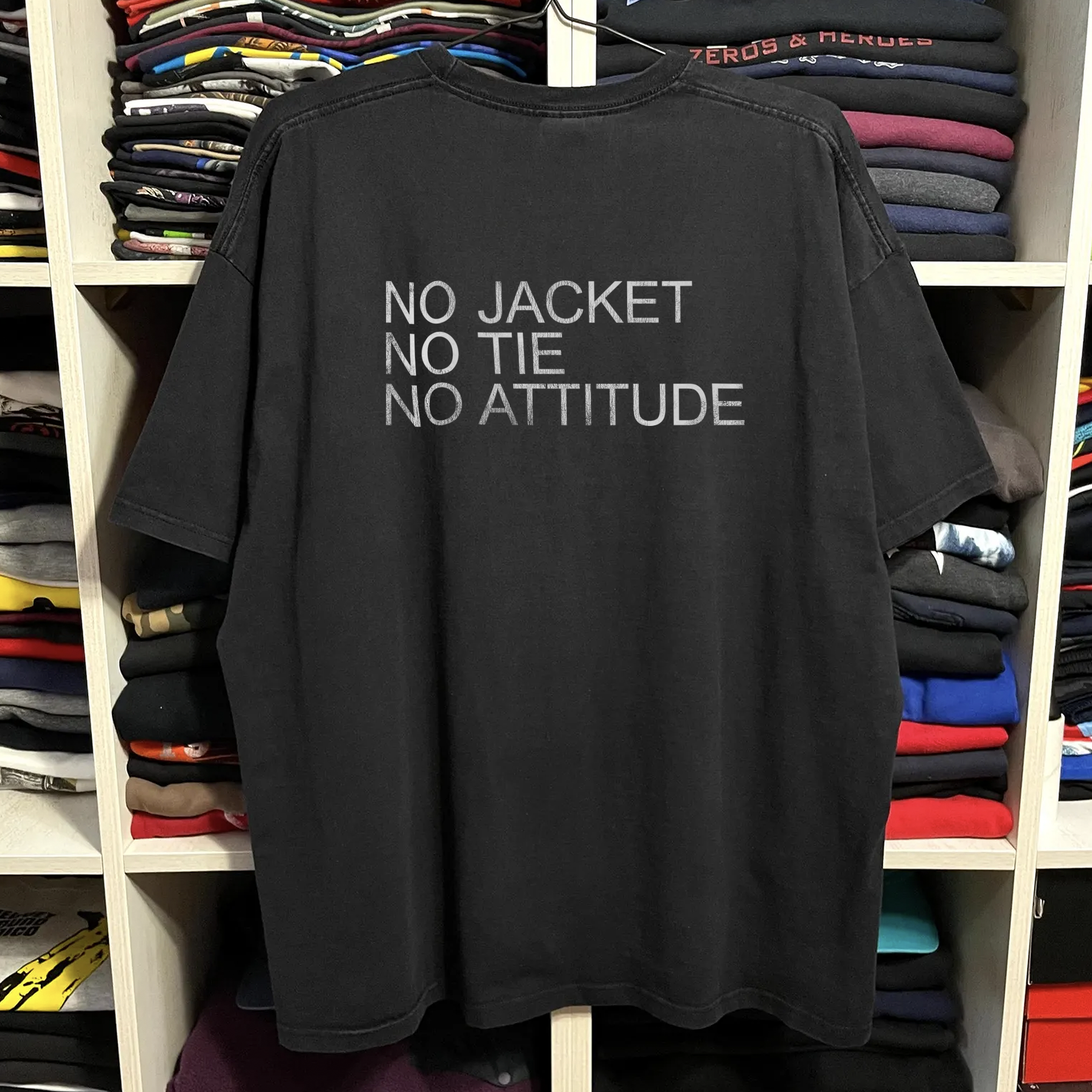 90s The Mark Hotel New York City Washed Black Tee