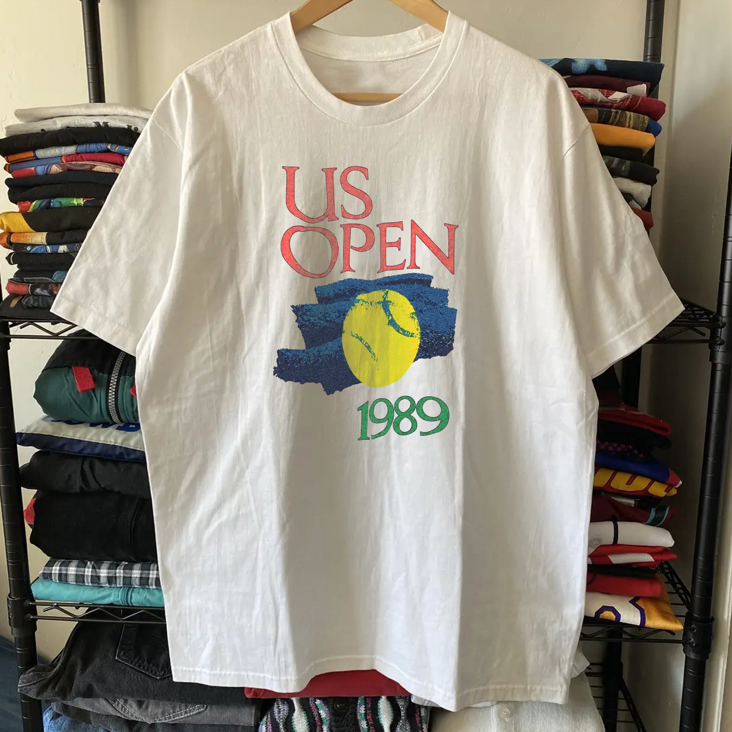 US Open '89 Washed White Tee