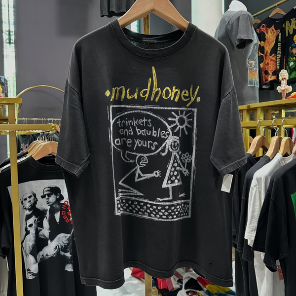 Mudhoney 'Trinkets & Baubles' Rare Washed Black T-Shirt – Strike