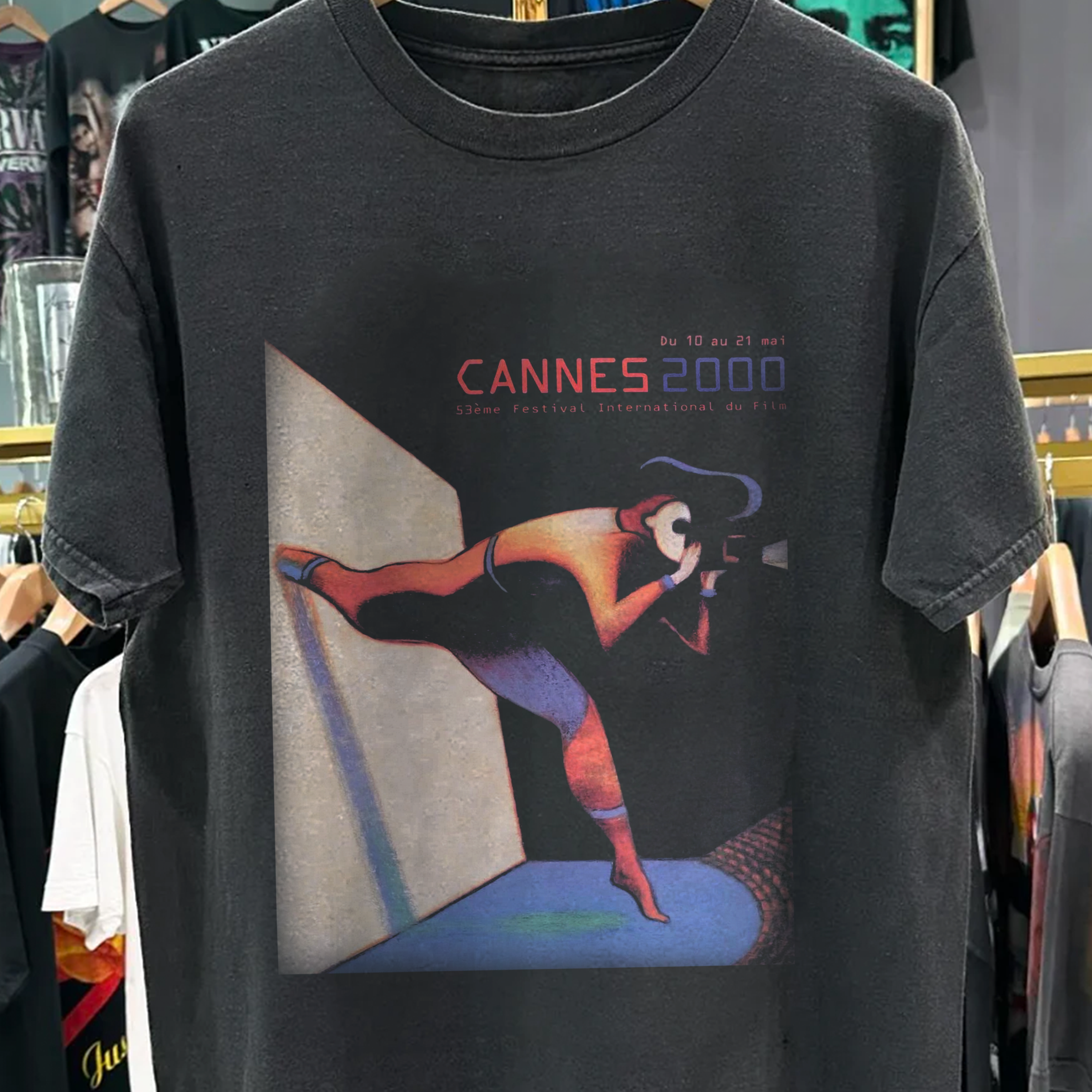 Final Fantacy 8 '1999 Rare Promo Vintage Washed Black T-Shirt Final Fantacy 8 '1999 Rare Promo Vintage Washed Black T-Shirt