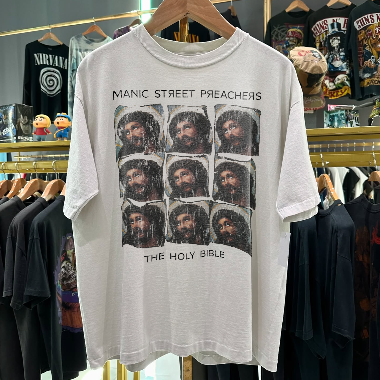 Vintage 90s Manic Street Preachers Slash N Burn t-shirt rare
