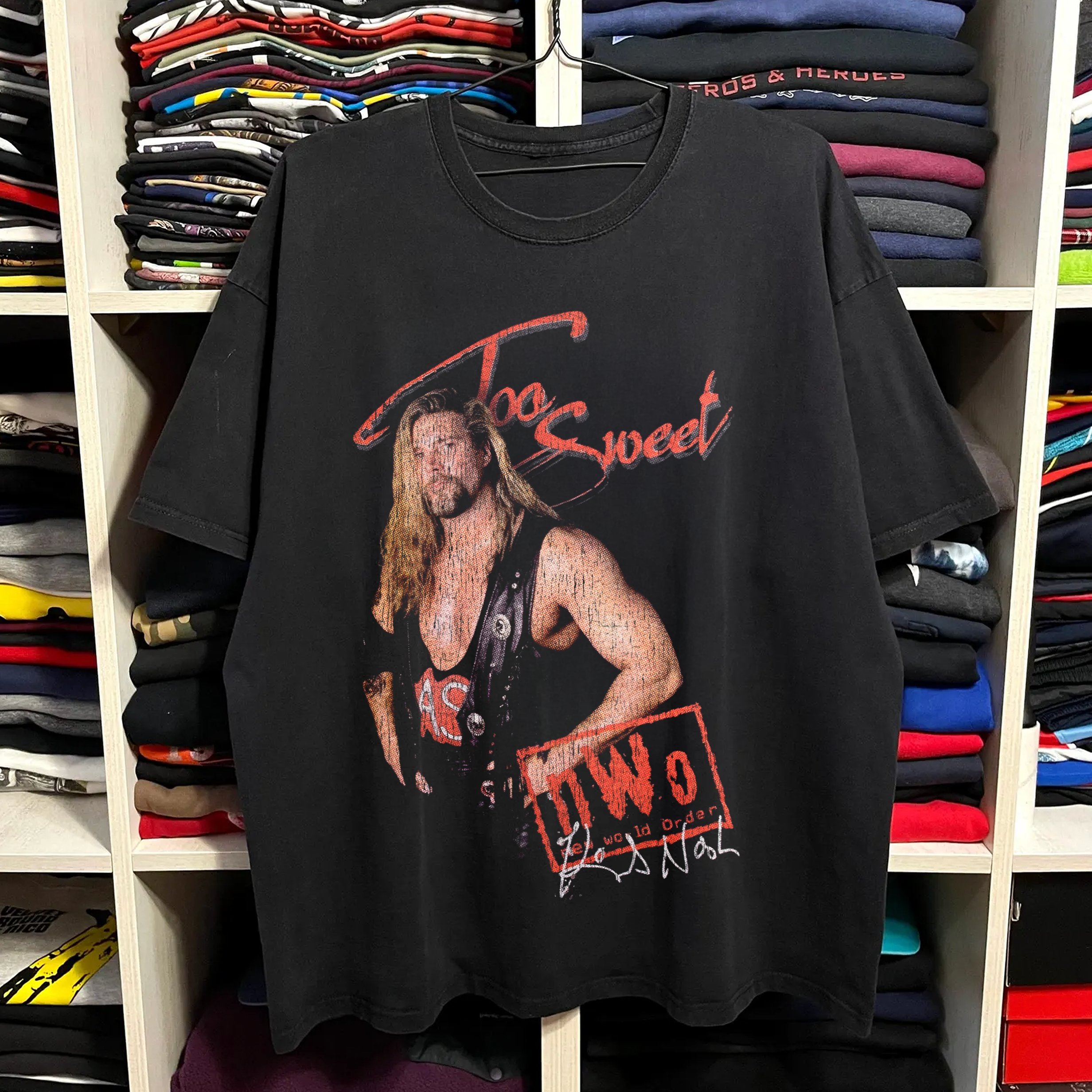 Nash NWO Washed Black Tee