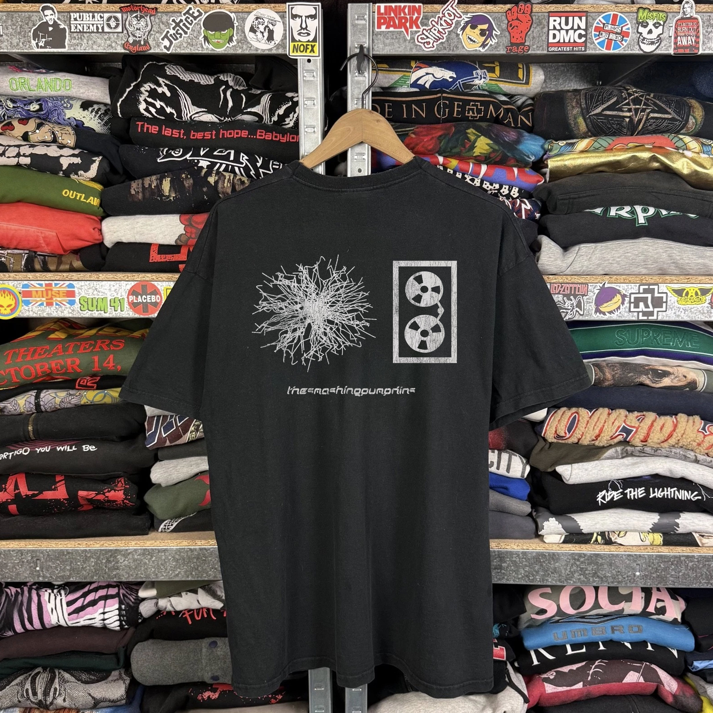 2000 Smashing Pumpkins Machina II Washed Black Tee