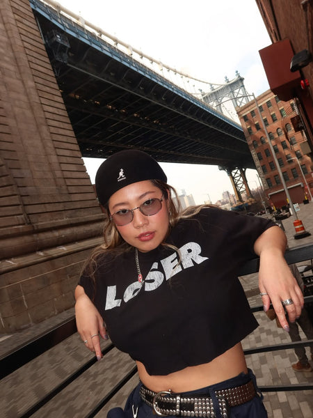 90s Loser 'Sub-Pop' Rare Washed Black T-Shirt – Strike Anywhere
