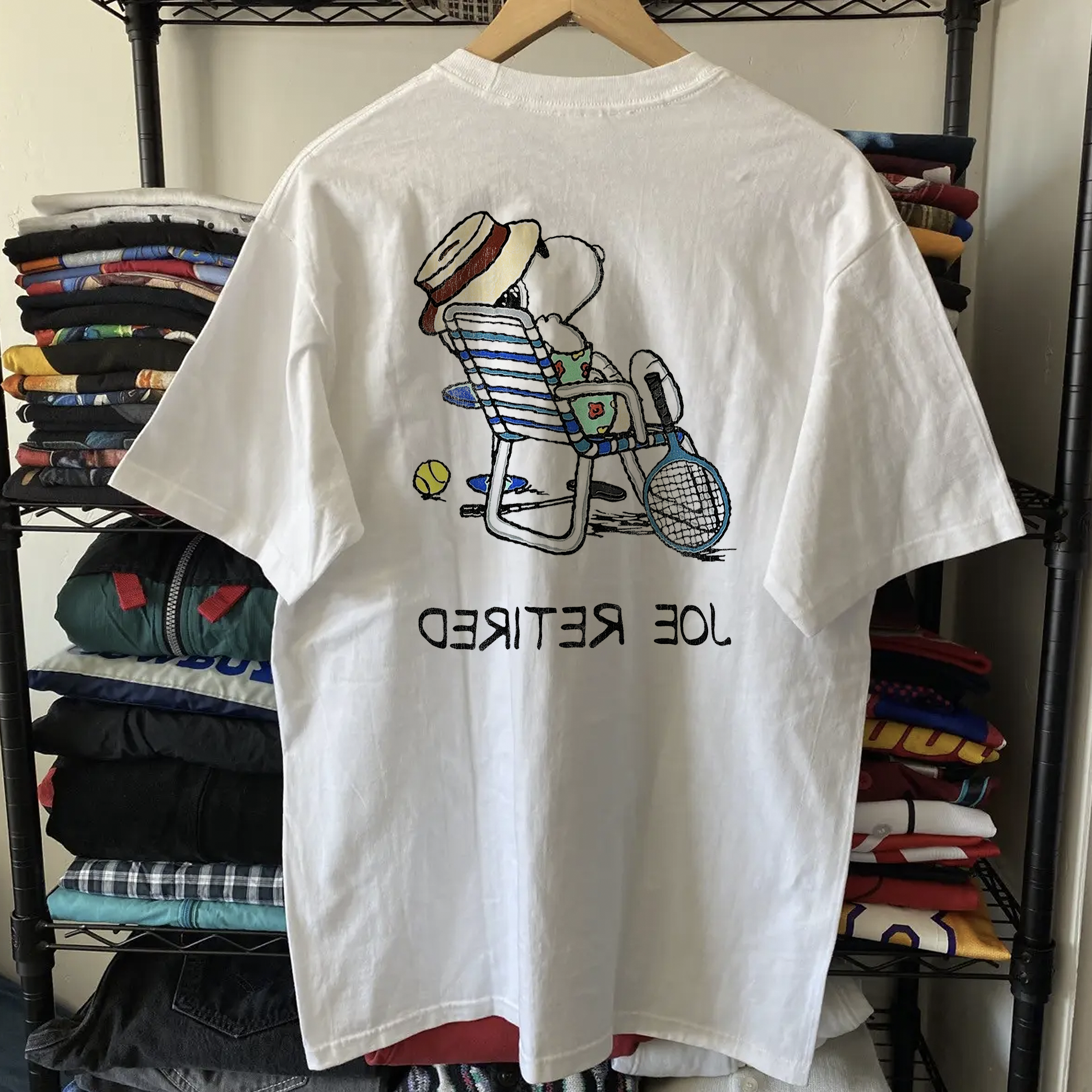 Rare Snoopy Joe Retired Washed White Tee