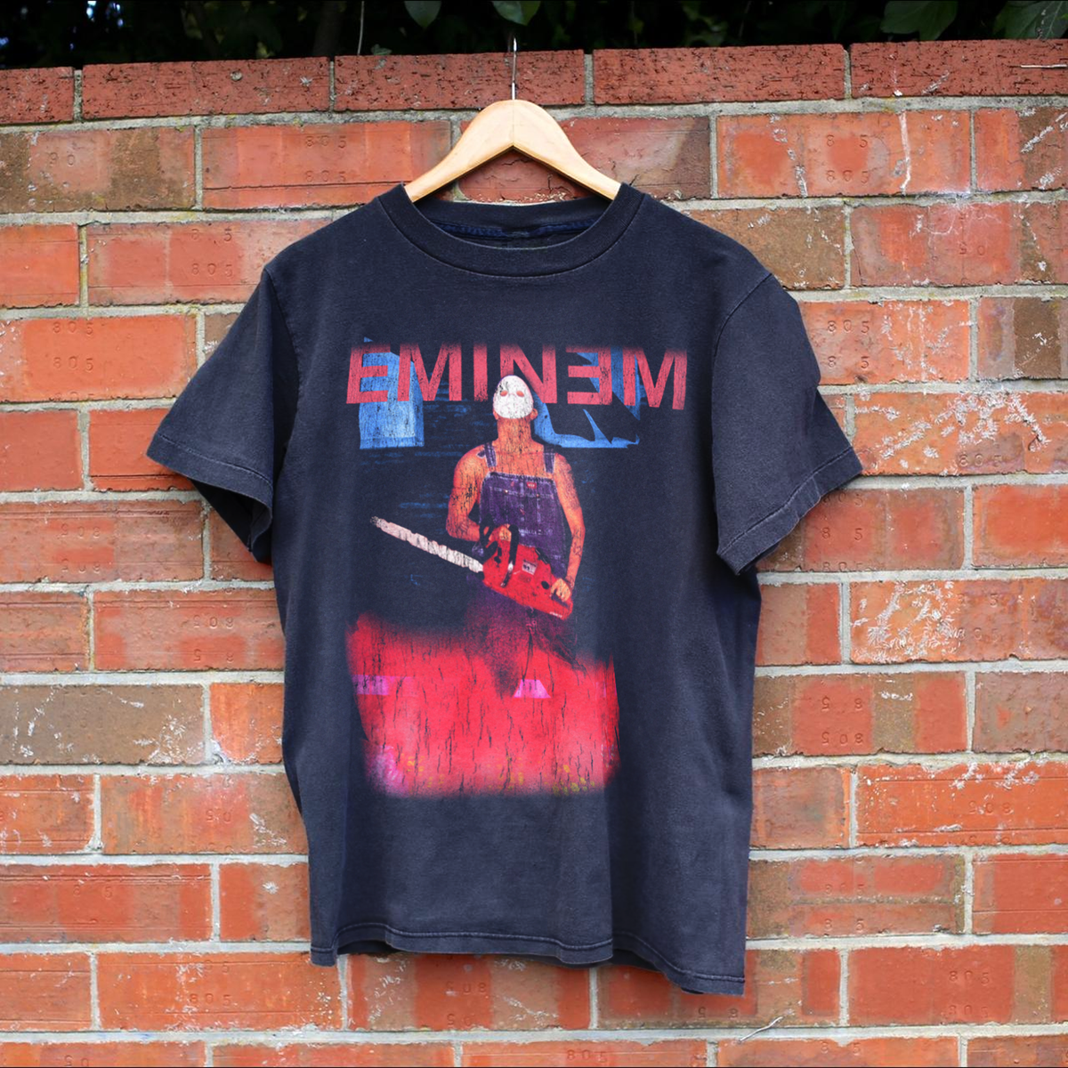 Rare Eminem 2001 European Tour Merch Washed Black T-Shirt – Strike ...