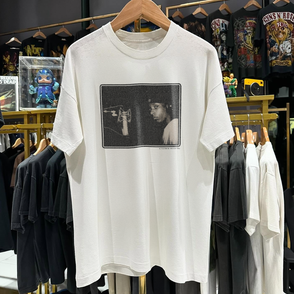 Y2K Big-L 'The Big Picture' Grail Rare Washed White T-Shirt Y2K Big-L 'The Big Picture' Grail Rare Washed White T-Shirt