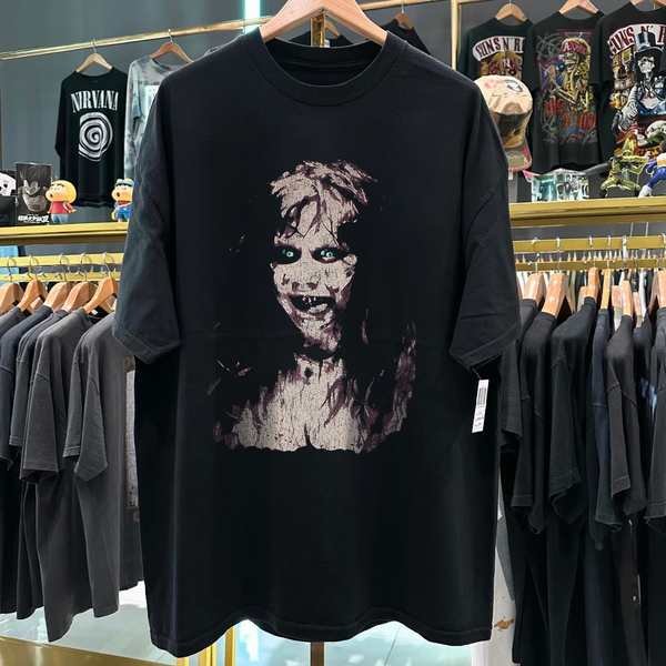 The Exorcist Rare Promo Vintage Washed Black T-Shirt – Strike