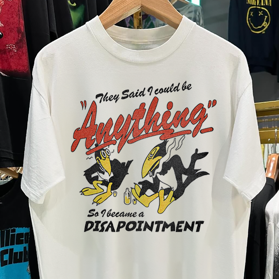 初期 strike anywhere Tシャツ Chorus of One STK_HOLES_28_MOCK2828282828_gr