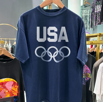 TEAM USA NAVY BLUE T-SHIRT