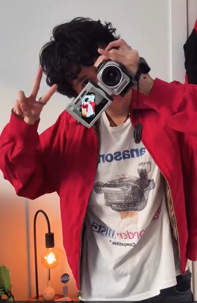 Panasonic VHS Palmcorder Promo Tee White – Strike Anywhere Vintage