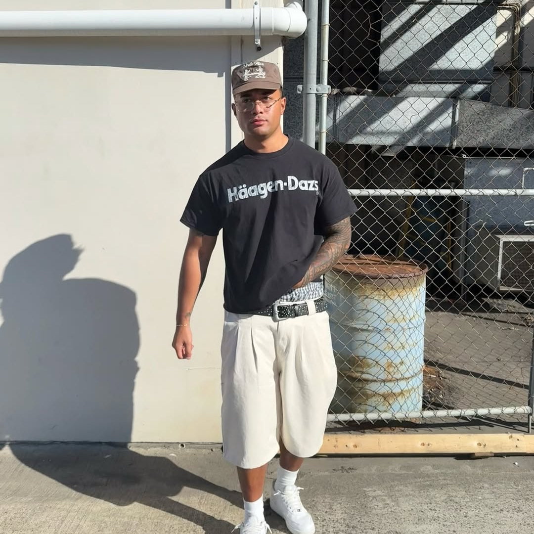 90s Haagen-Dazs Ultra Rare Washed Black T-Shirt – Strike Anywhere