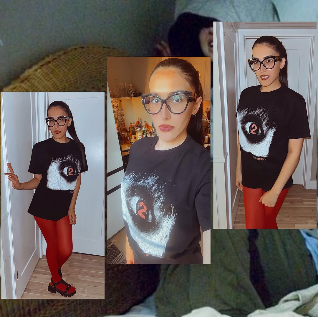 The Grudge 2 Promo Vintage Washed Black T-Shirt