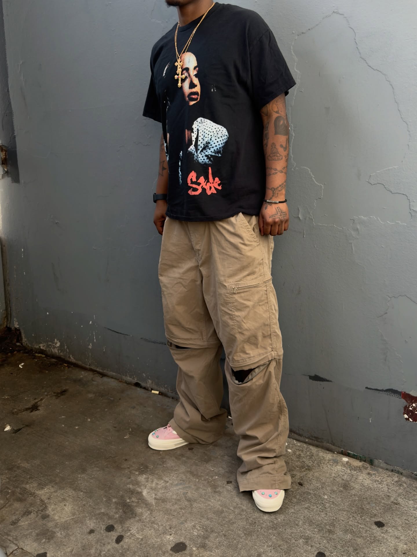 Sade 93 Tour Washed Black T-Shirt