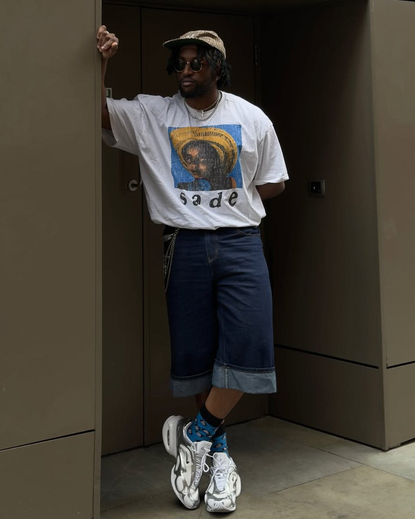 Sade Washed White Tee