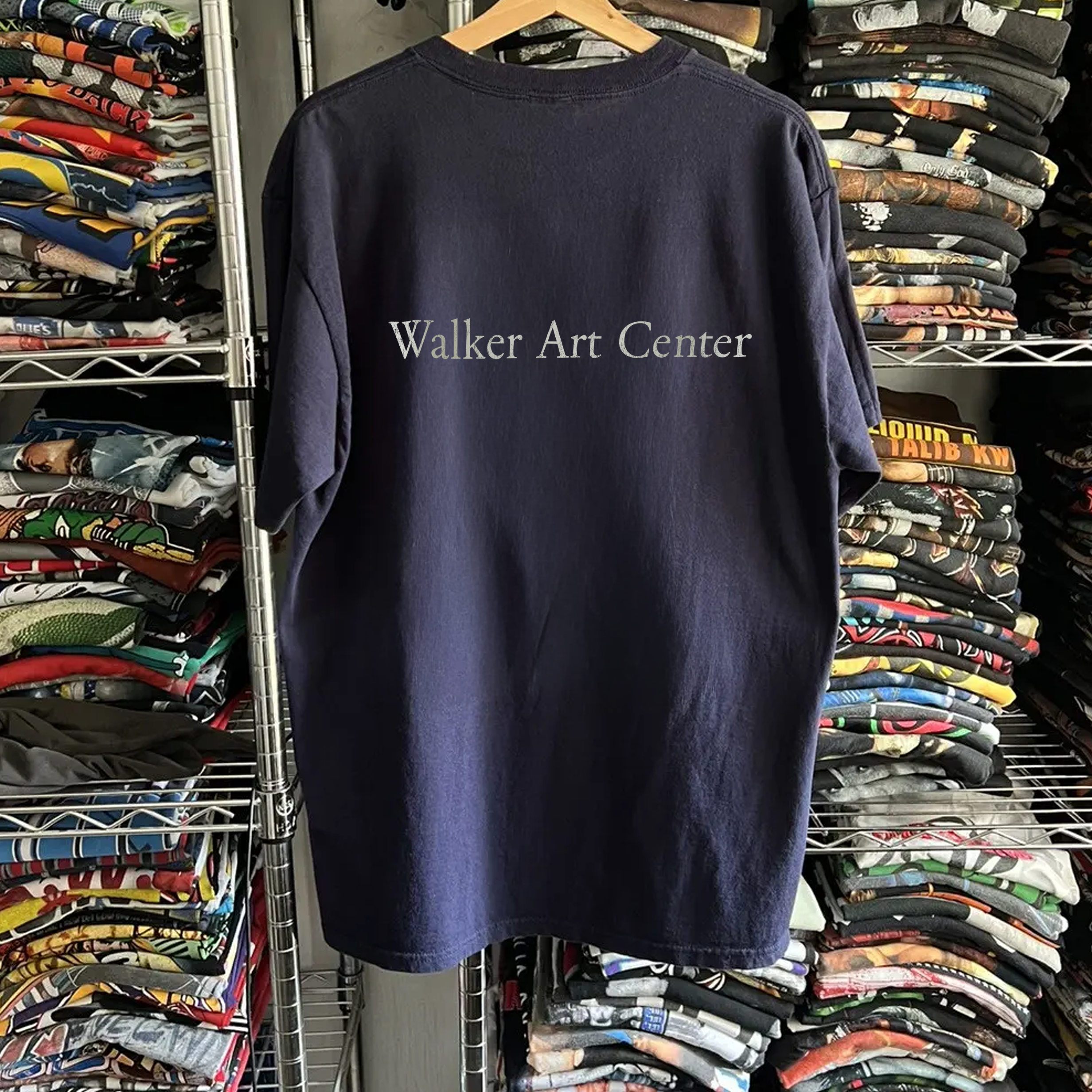 80s Picasso Walker Art Center Washed Navy Tee
