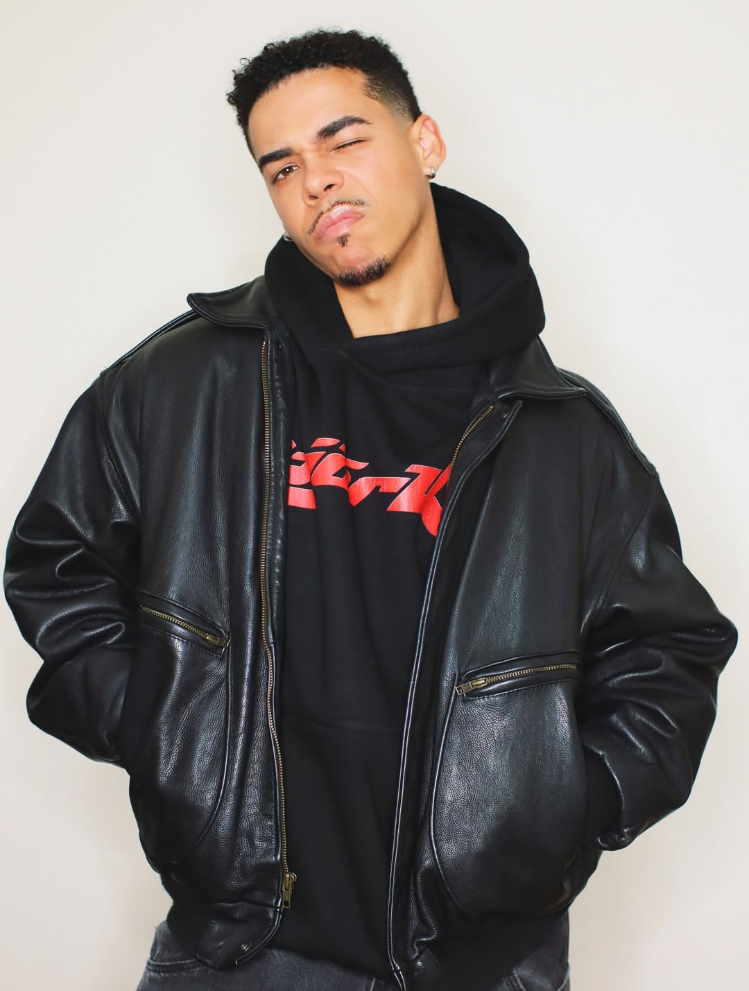 2000S Bjork Tour Black Hoodie