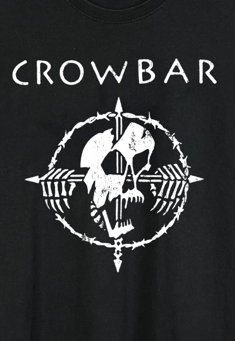 Crowbar Washed Black Tee