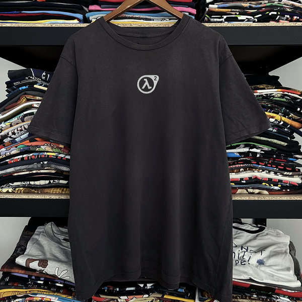 Y2k Half Life 2 Promo Washed Black Tee – Strike Anywhere Vintage