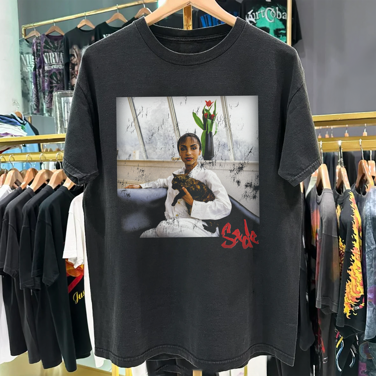 00s vintage SADE ロングスリーブTシャツ ヴィンテージ btyugbbd-
