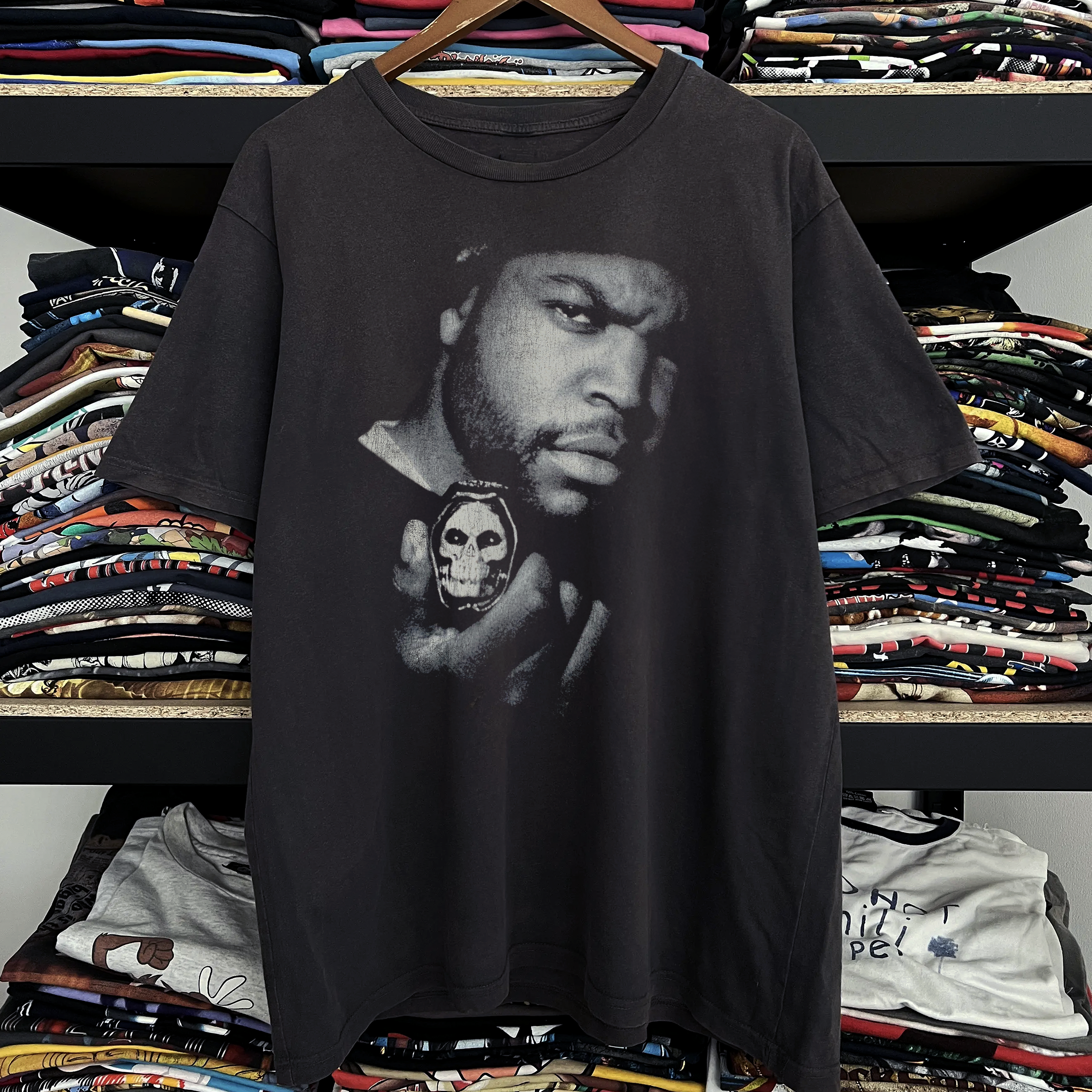1992 Ice Cube The Predator Washed Black Tee