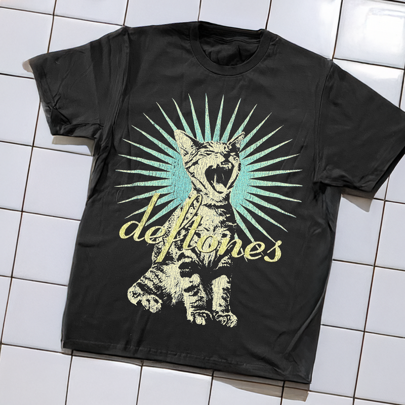 1991 PIXIES 'PLANET OF SOUND' LONDON ULTRA RARE BLACK T-SHIRT