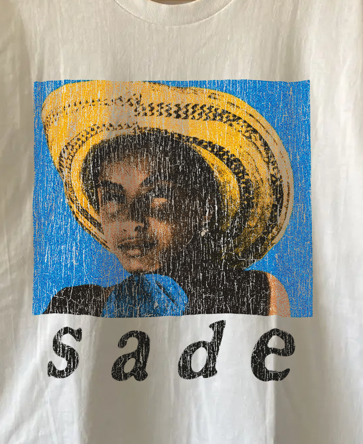 Sade Washed White Tee