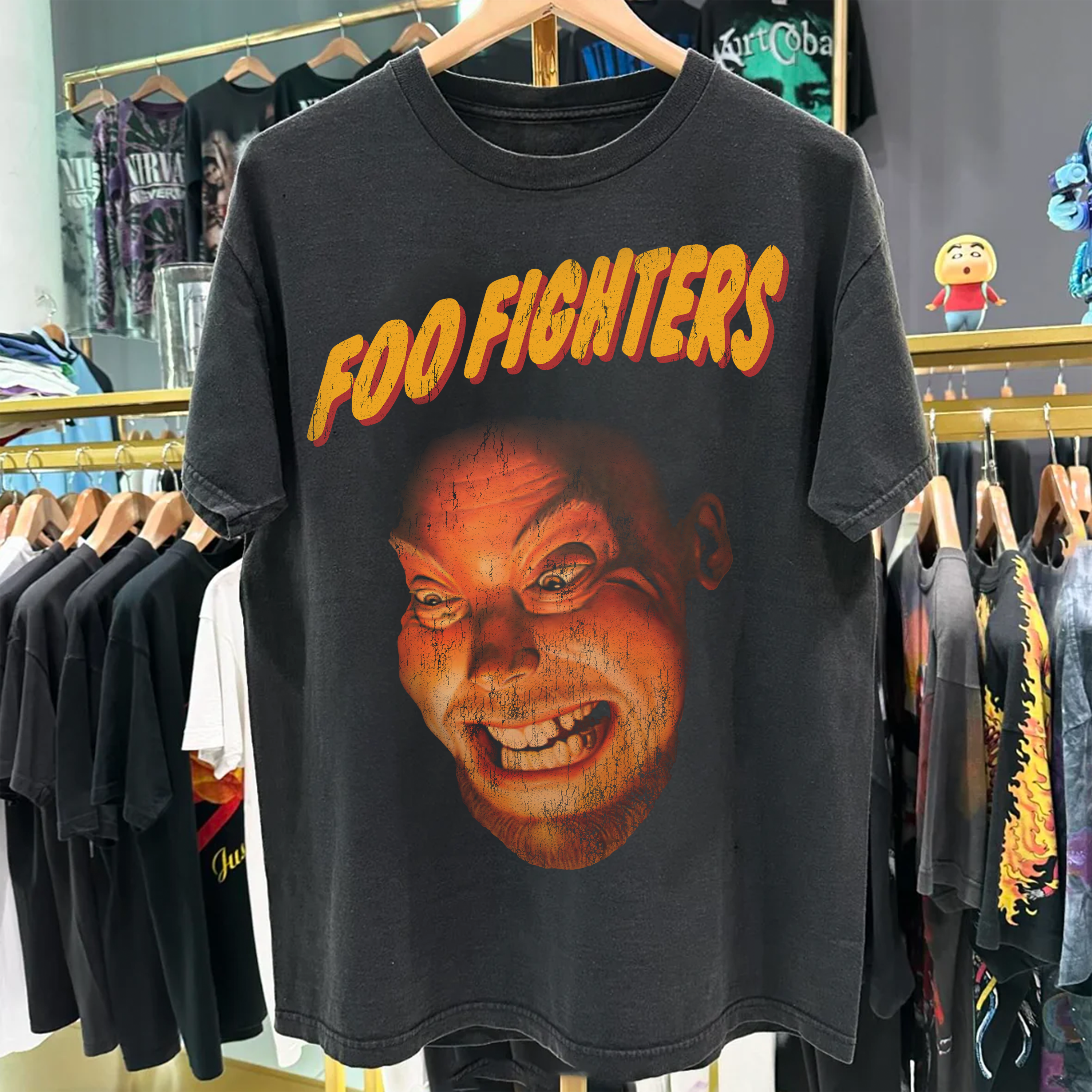 Foo Fighters Heavyweight Black T-shirt