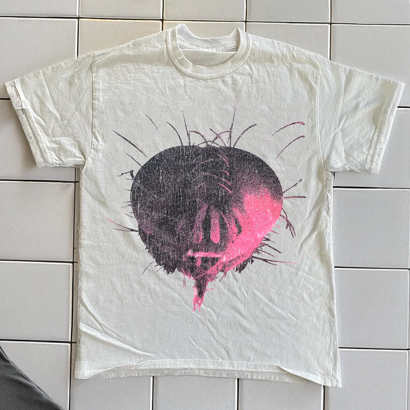 '94 Alice In Chains Jar Of Flies Vintage Washed White Tee