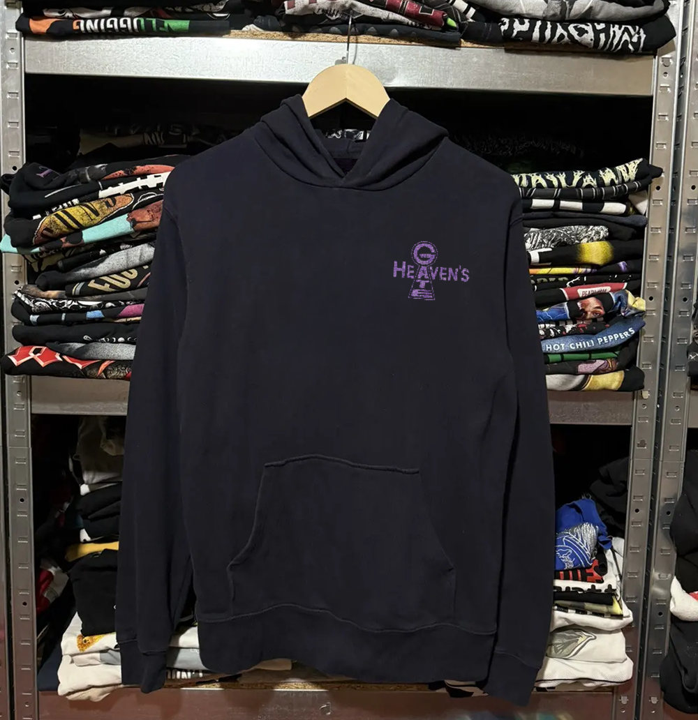 HEAVEN'S GATE BLACK HOODIE