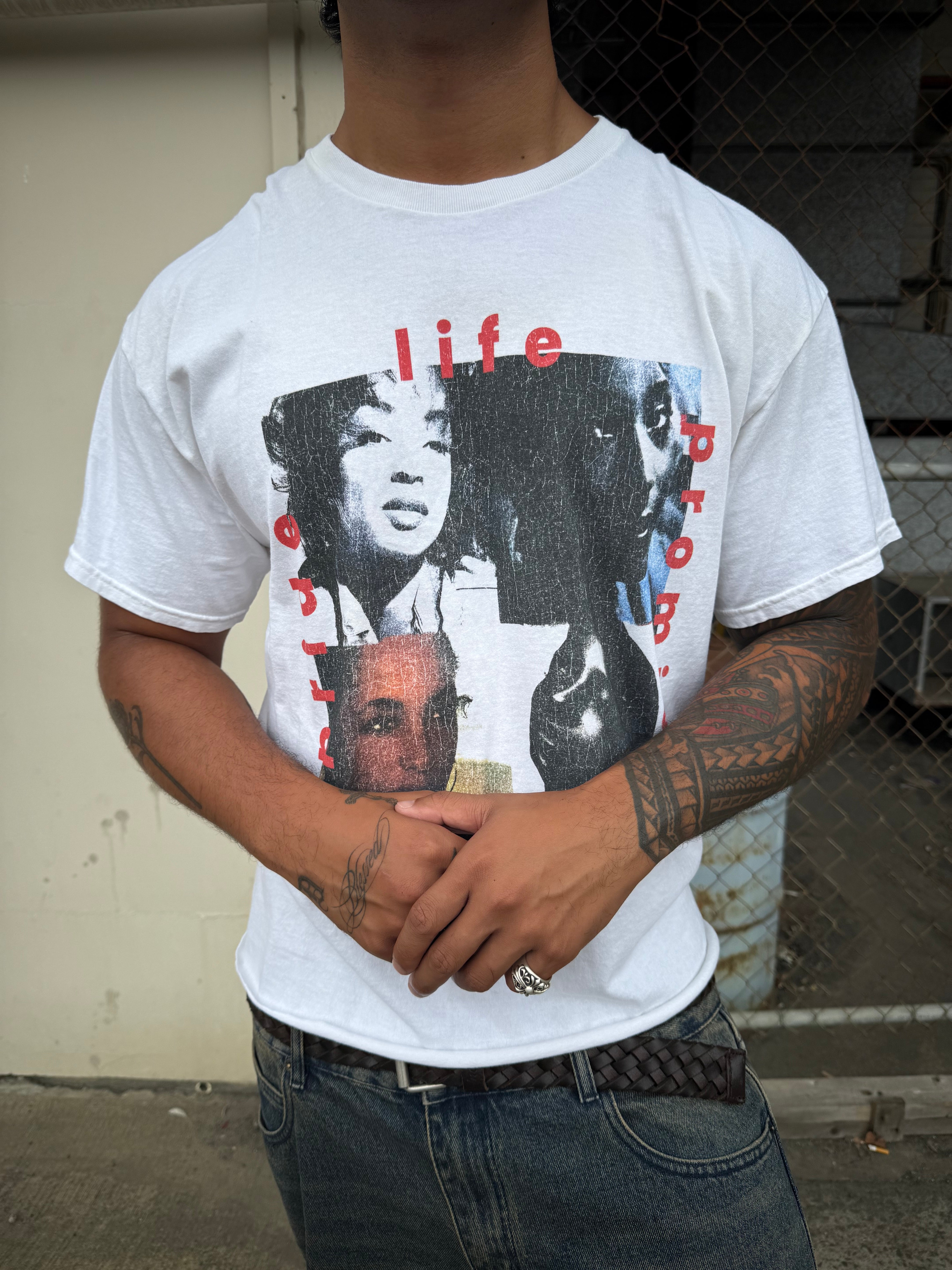 Sade Summer Delux Rare Washed White Tshirt – Strike Anywhere Vintage