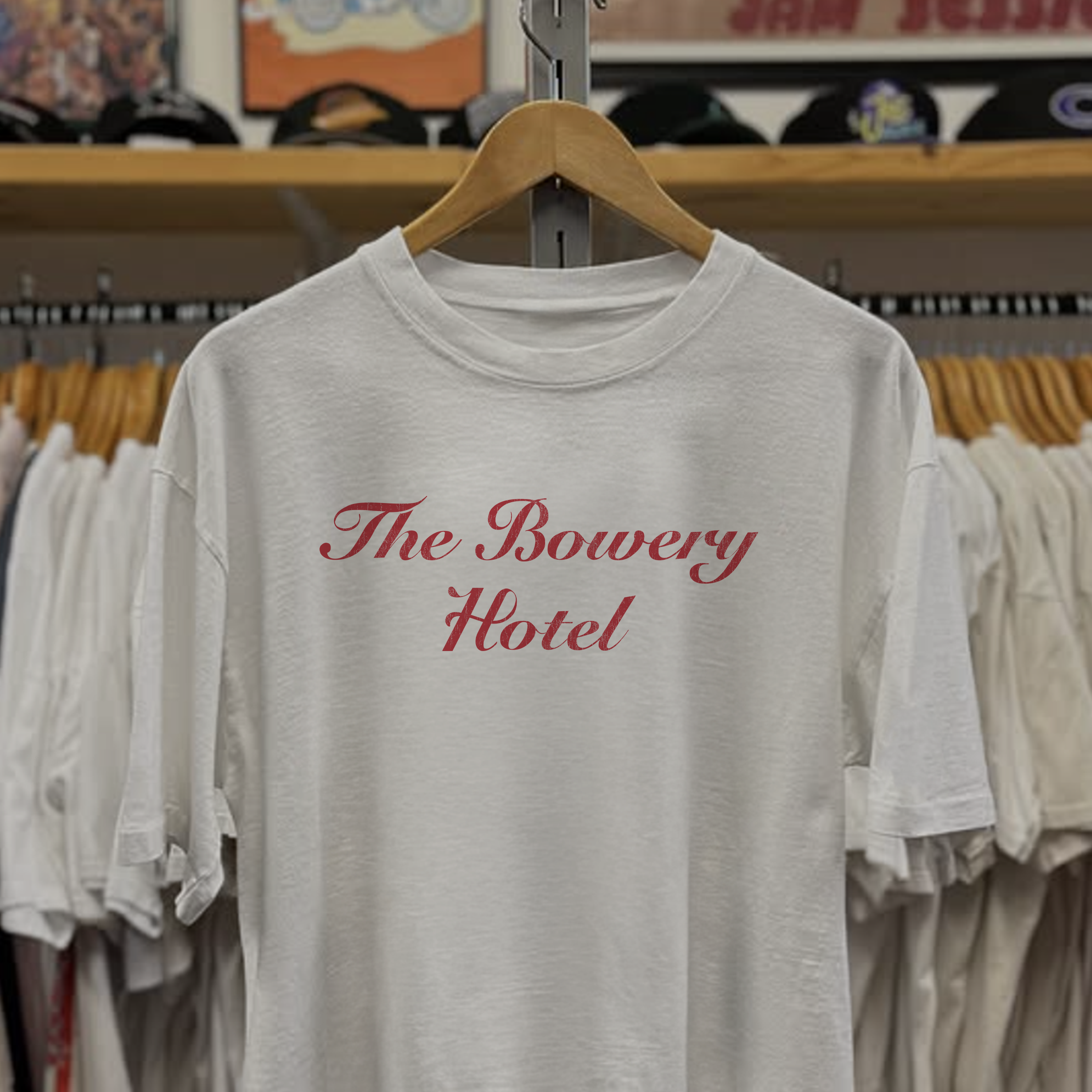 Rare The Bowery Hotel New York Washed White Tee