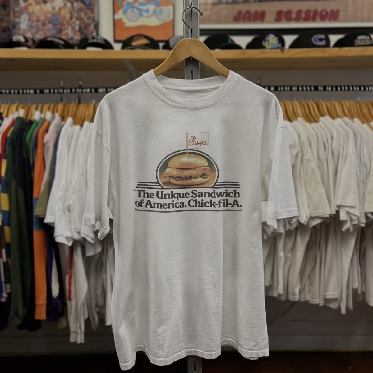 Rare Chick-Fil-A Washed White Tee