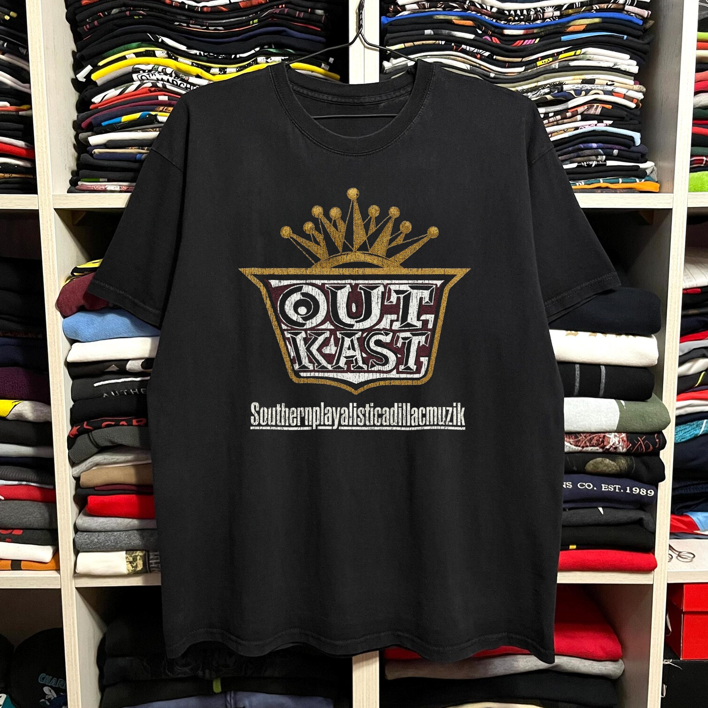 Outkast Washed Black Tee