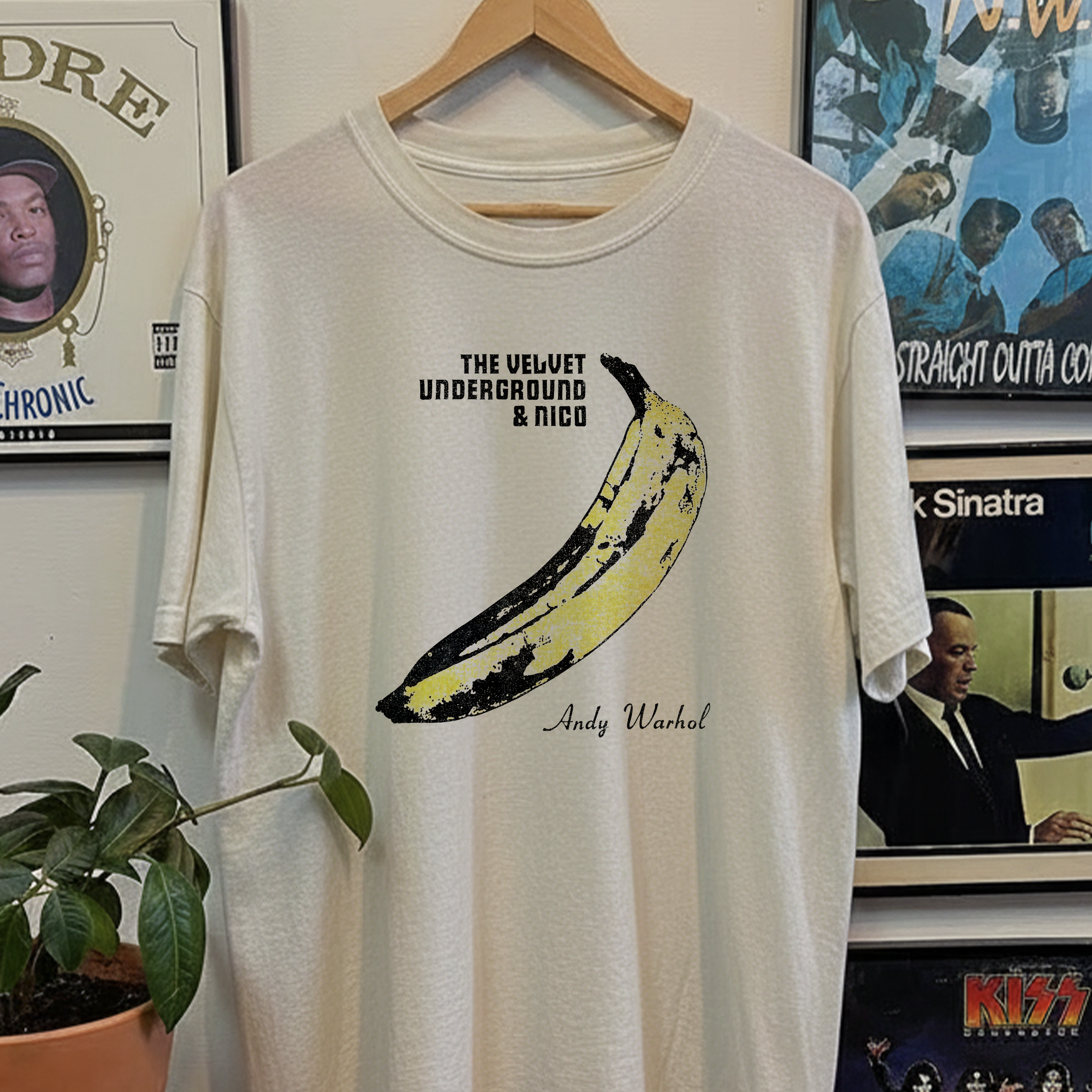 2000s The Velvet Underground & Nico Washed White Tee