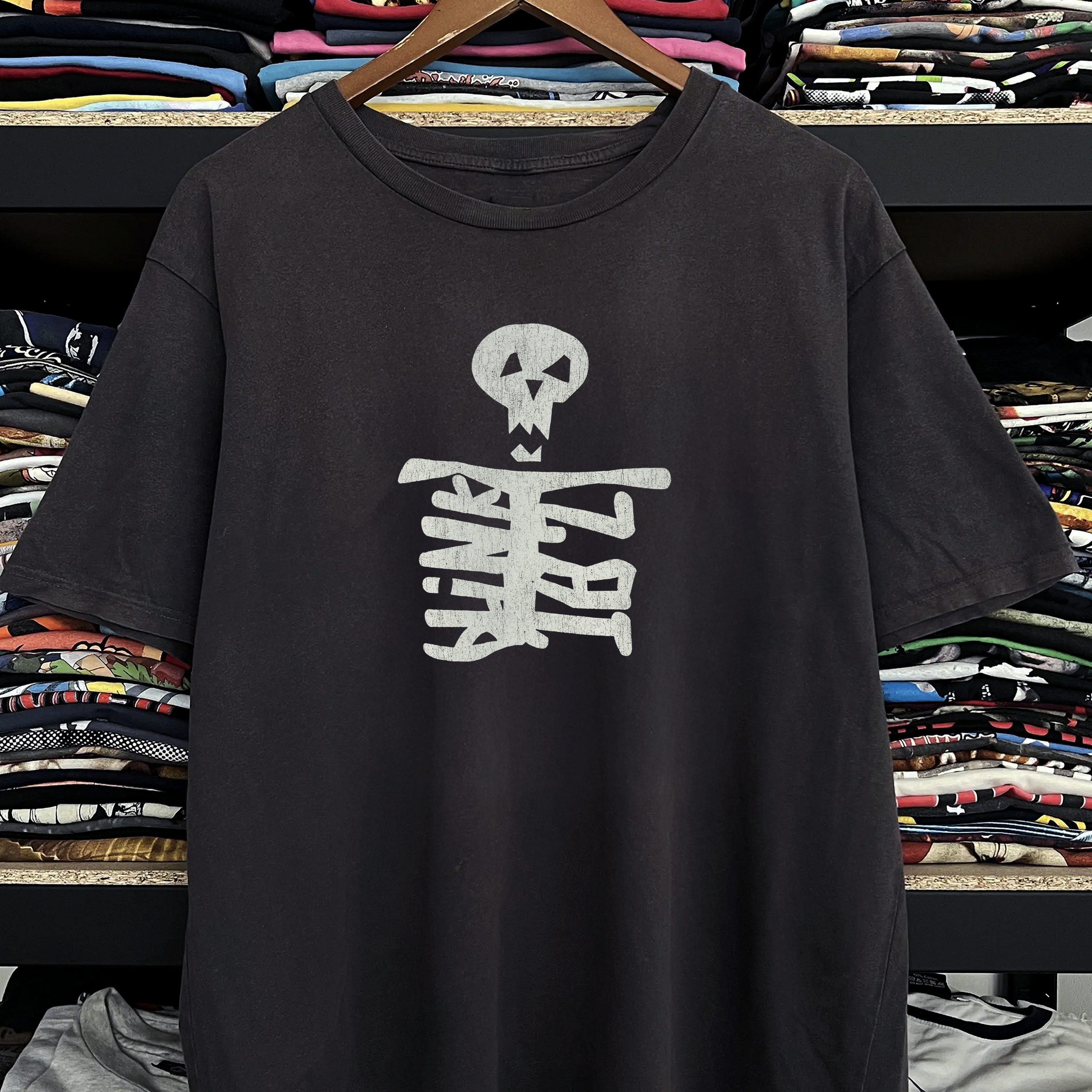 2004 Blink 182 Take Off Your Pants And Jacket Tour Washed Black Tee