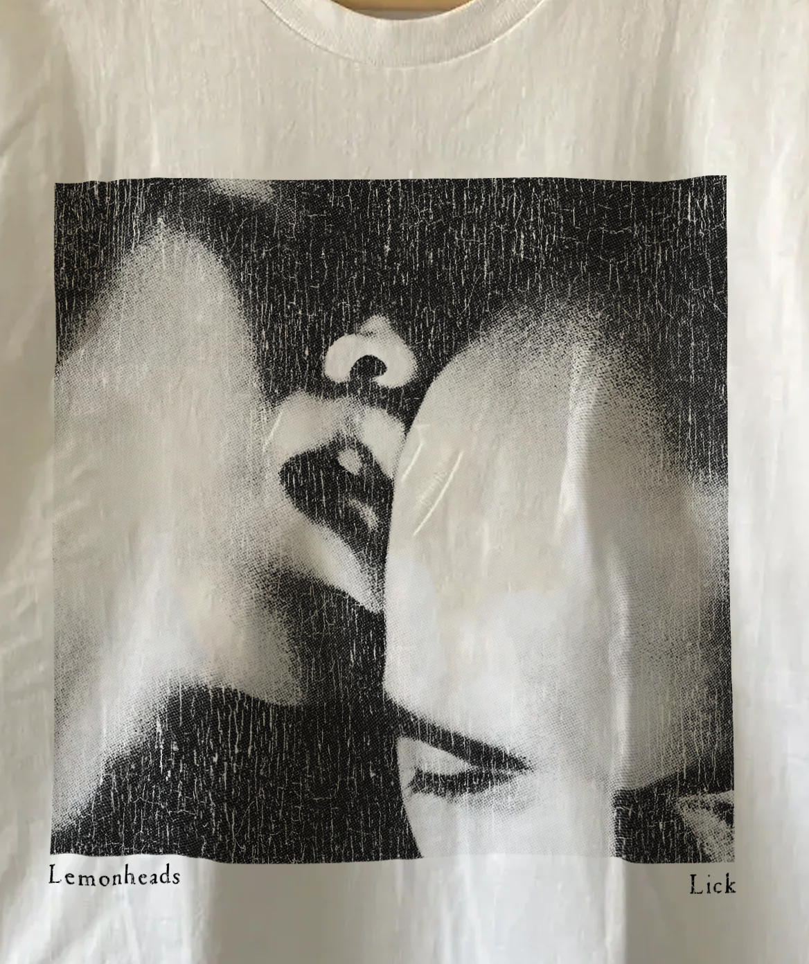 Rare Lemonheads Lick Washed White Tee