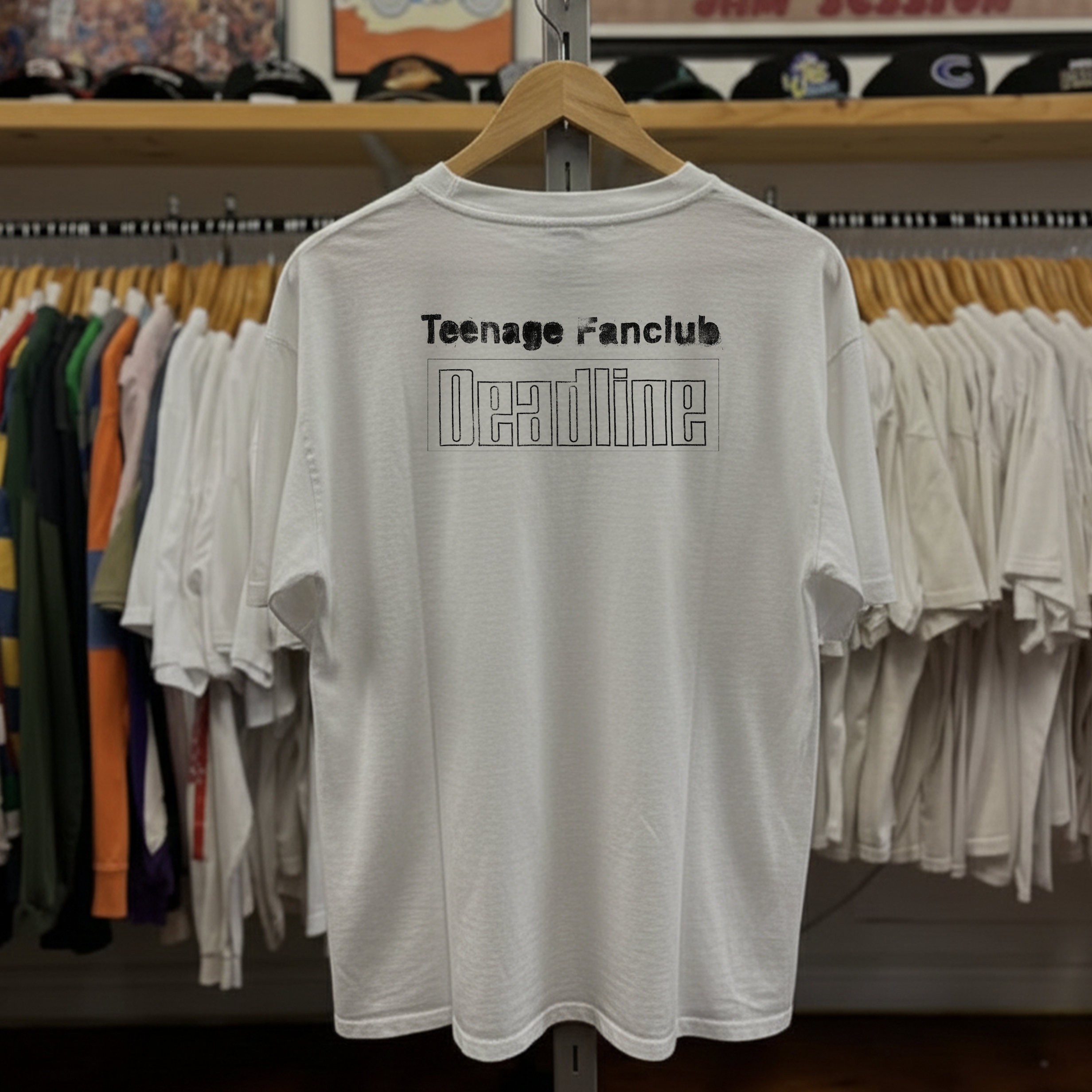 1994 Teenage Fanclub Tank Girl Washed White Tee