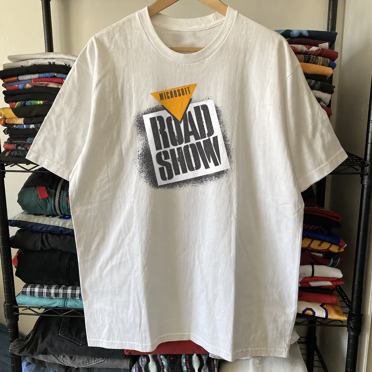 Microsoft Road Show White Tee