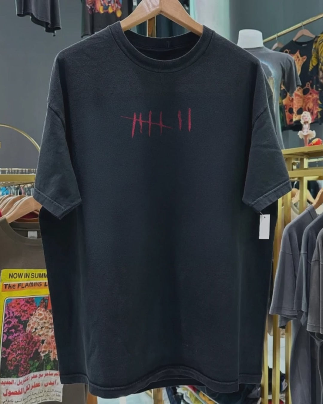 1995 Seven Rare Washed Black Promo T-Shirt product video [GB-DPA:fead5cc8f6dc]