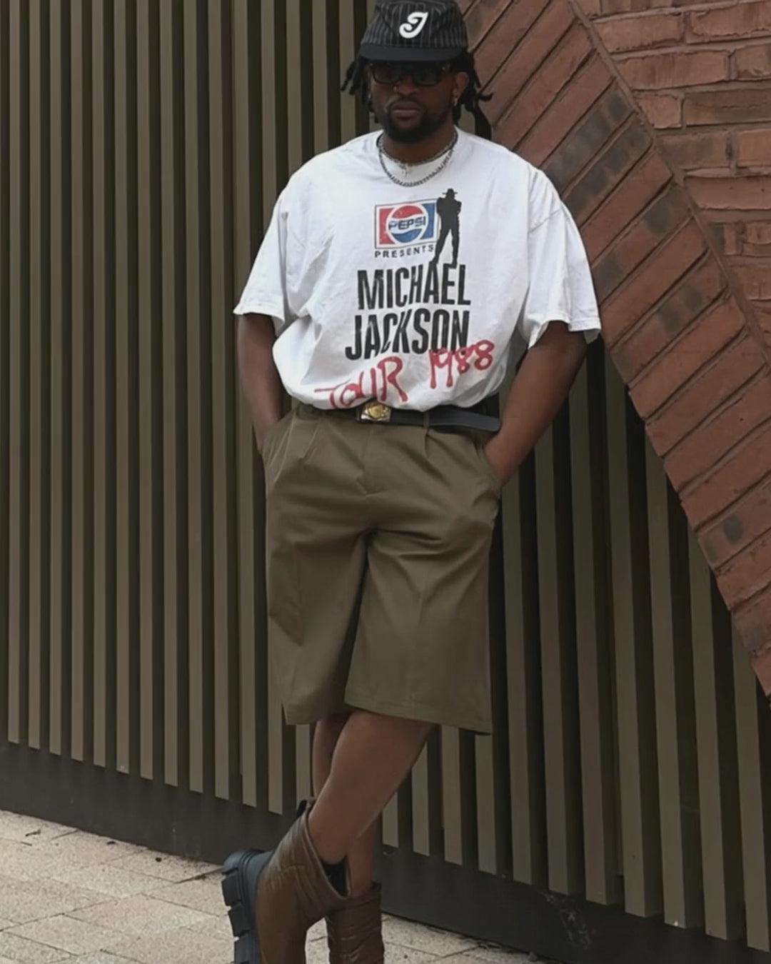 Michael Jackson 1988 Tour Washed White Tshirt product video [GB-DPA:7b6cc6e43d58]