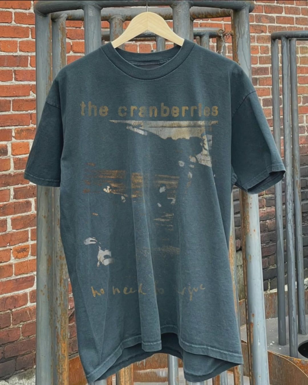 The Cranberries - No Need To Argue 1995 World Tour - Black Washed