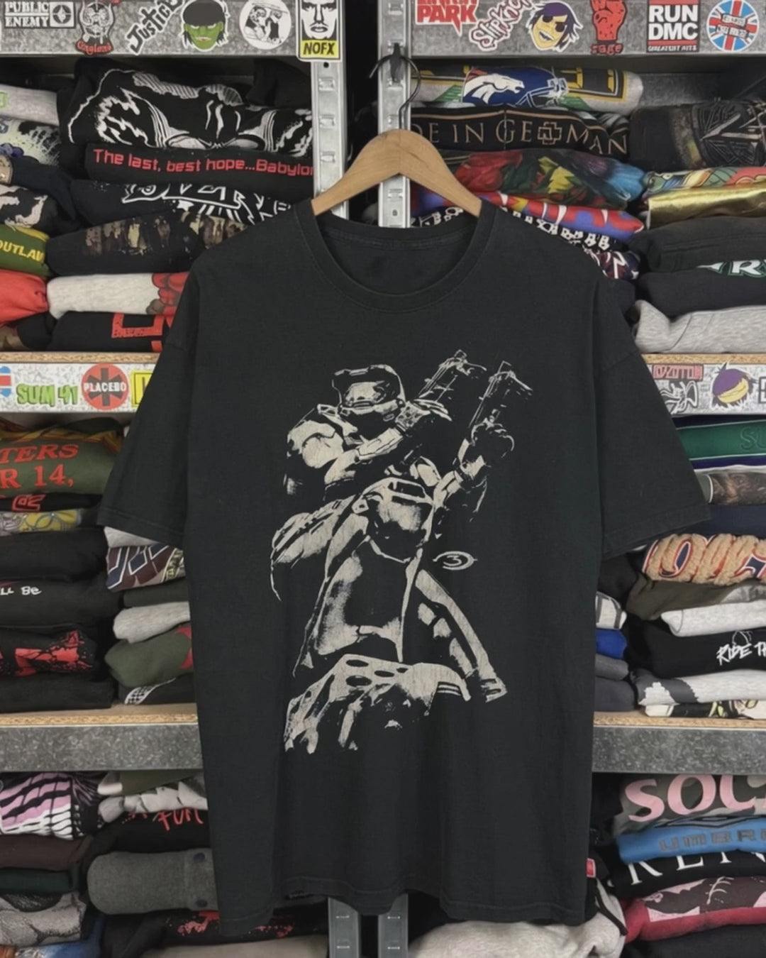 Rare Halo 3 Washed Black Tee product video [GB-DPA:7483d8941bef]