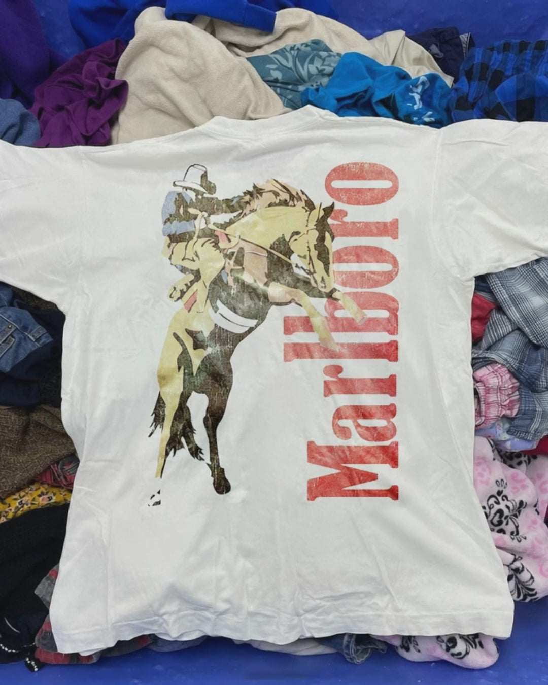 High Plains Drifter - Vintage Washed White T-Shirt product video [GB-DPA:4e3c473c3ee4]